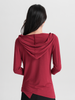 Bamboo Women's Thin Hooded Shirt