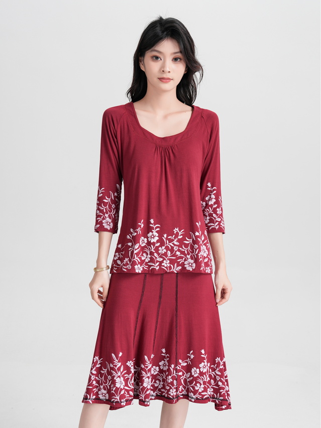 Bamboo Two-piece Dress