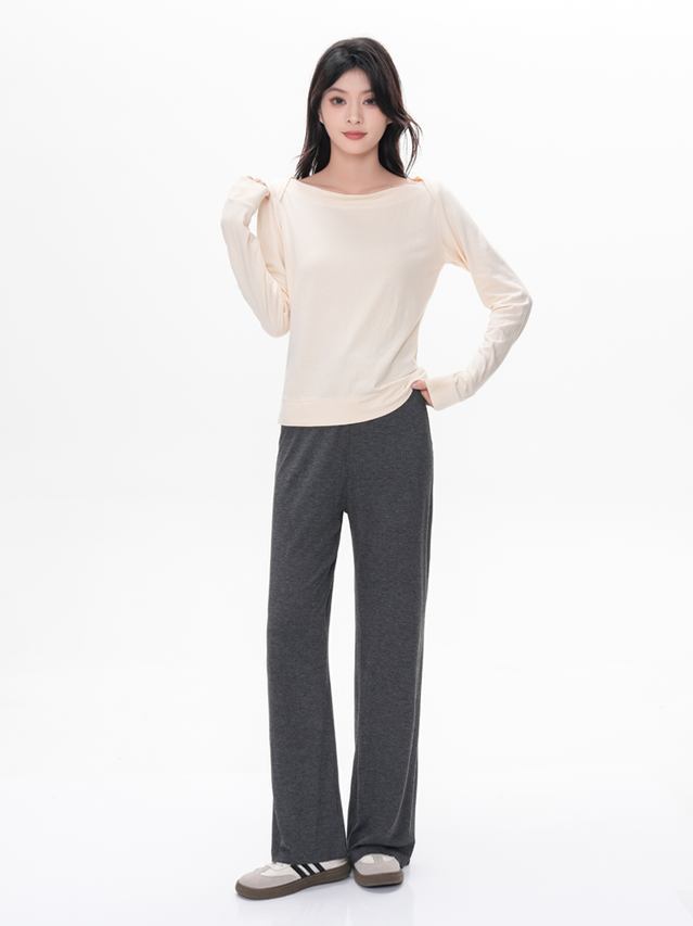 Bamboo Women's Boat Neck T-shirt