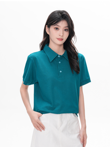 Women's Bamboo Performance Jacquard Polo