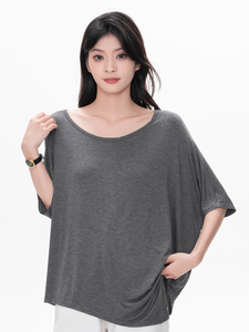 bamboo women's stylish short sleeve shirt