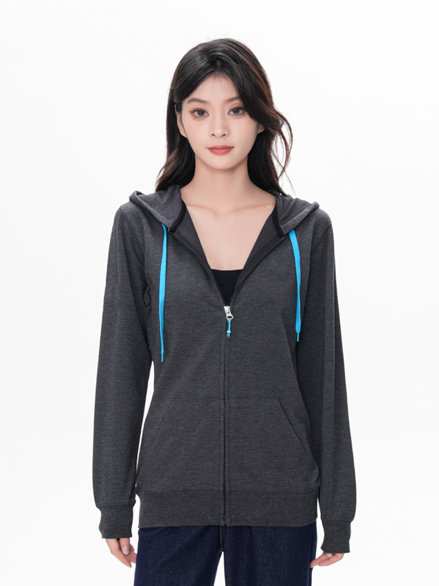 Bamboo Heather Gray Hoody