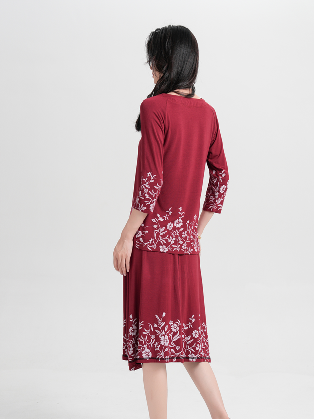 Bamboo Two-piece Dress