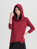 Bamboo Women's Thin Hooded Shirt