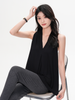 Bamboo Sleeveless V-neck Top