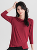Bamboo Women's Thin Hooded Shirt