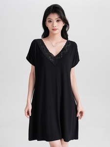 Bamboo Lace Night Gown